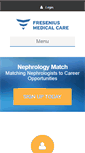 Mobile Screenshot of nephrologymatch.com